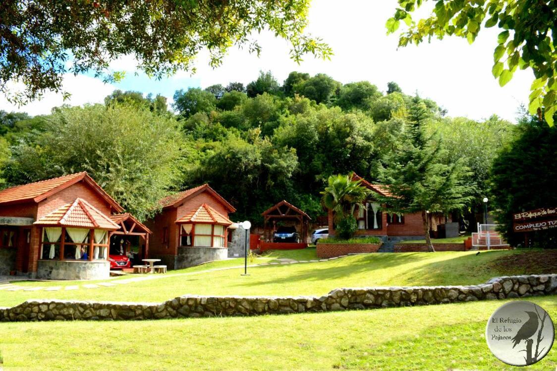 Cabanas El Refugio De Los Pajaros Merlo Exteriör bild