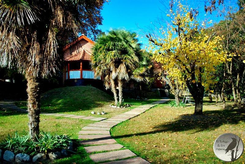 Cabanas El Refugio De Los Pajaros Merlo Exteriör bild
