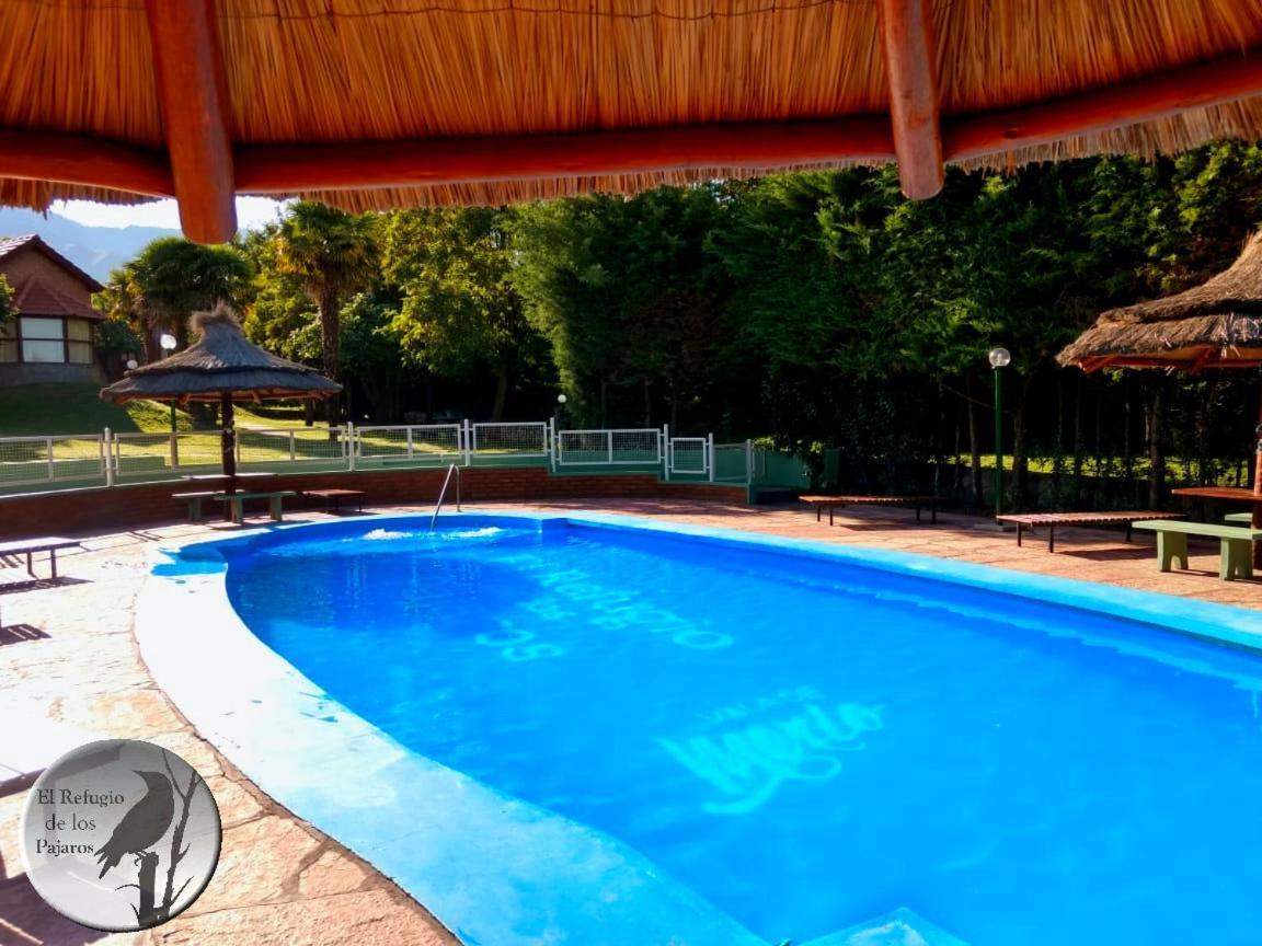Cabanas El Refugio De Los Pajaros Merlo Exteriör bild