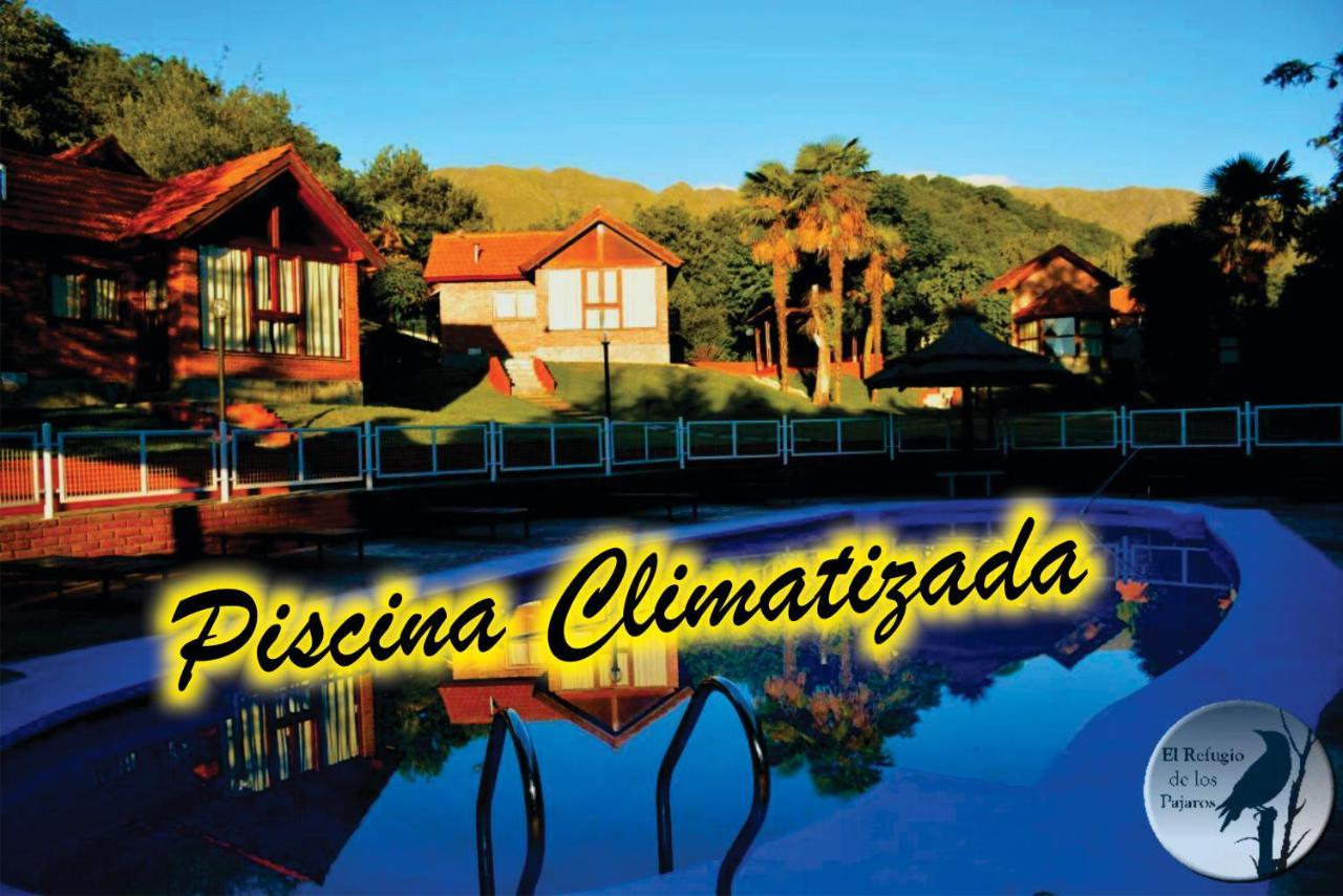 Cabanas El Refugio De Los Pajaros Merlo Exteriör bild